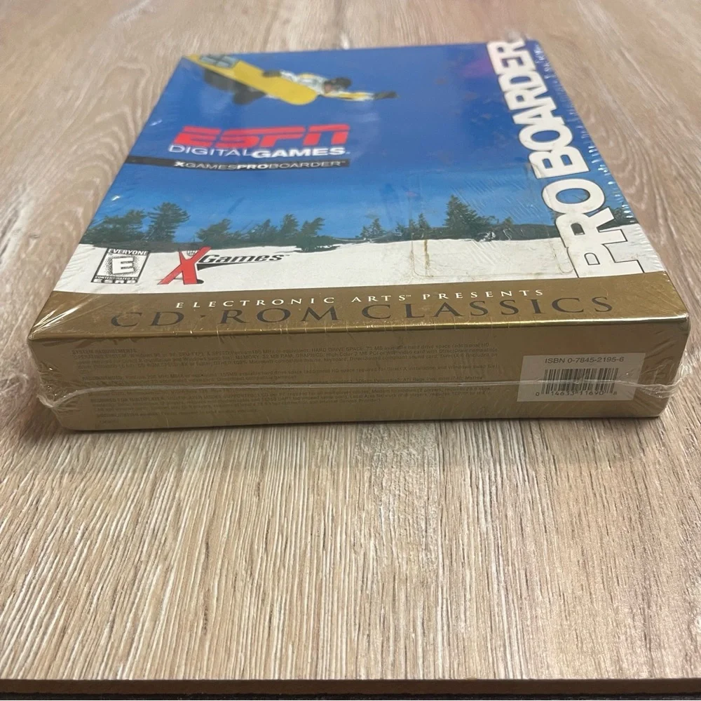 ESPN X Games ProBoarder CD-ROM Classics (PC 1998, 1999) Big Box Factory Sealed